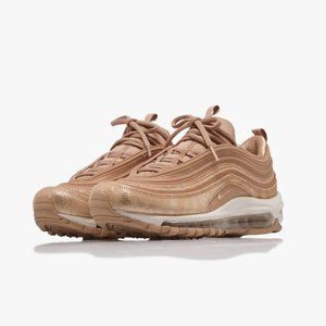 NIKE  WOMEN'S 11 AIR MAX 97 /HEMP-SUMMIT WHITE-PEARL WHITE BLUSH